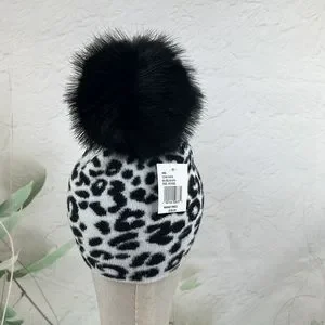 Furlux | Accessories | Furlux Leopardprint Faux Fur Pompom  display picture 2